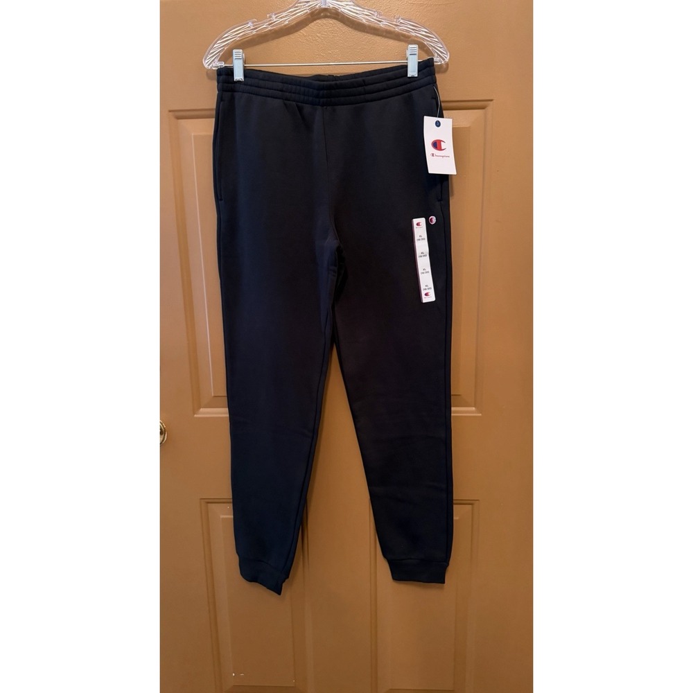 NEW Champion Kids Signature Fleece Jogger Sweatpants - Black Size XL NWT